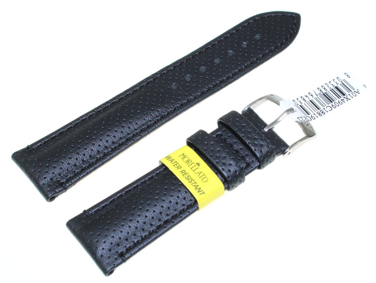 Skórzany wodoodporny pasek do zegarka 22 mm Morellato A01X4909C18819CR22