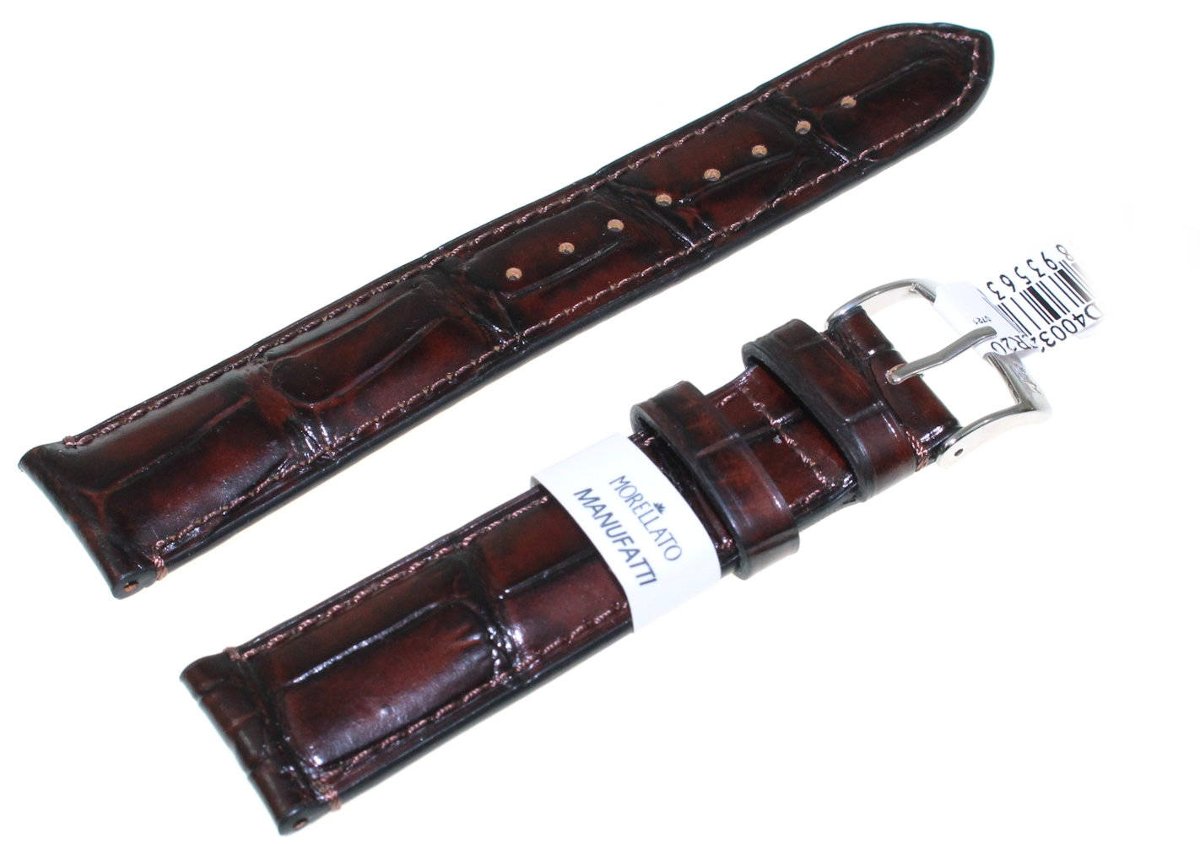 Skórzany pasek do zegarka 20 mm Morellato A01X5534D40032CR20