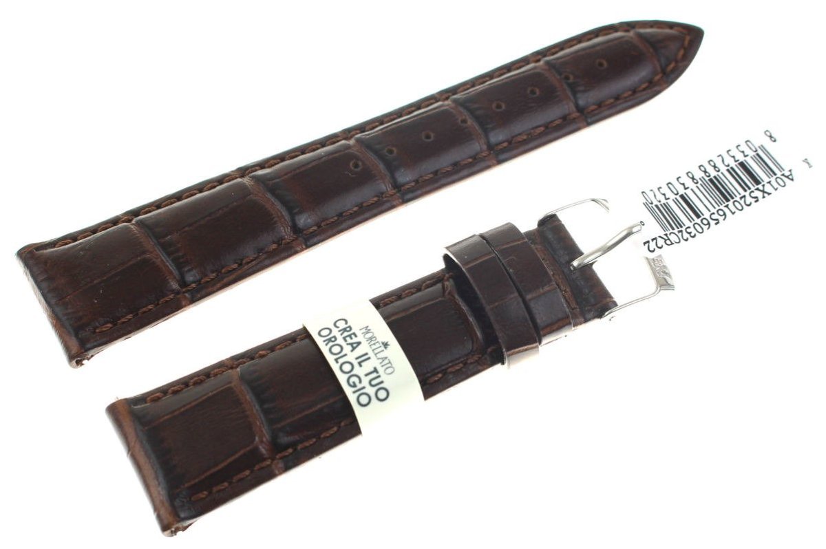 Skórzany pasek do zegarka 22 mm Morellato A01X5201656032CR22 Easy Click