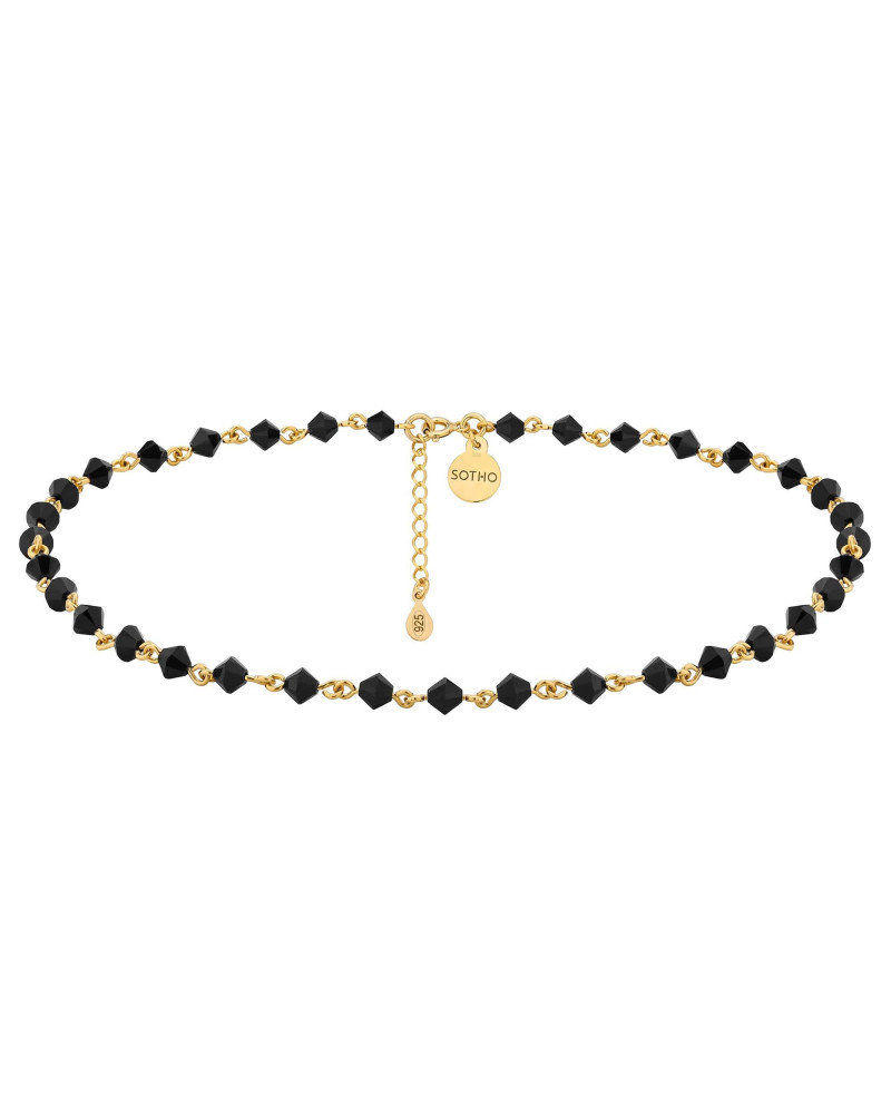 Złoty Choker Z Kryształami Swarovski® Crystal
