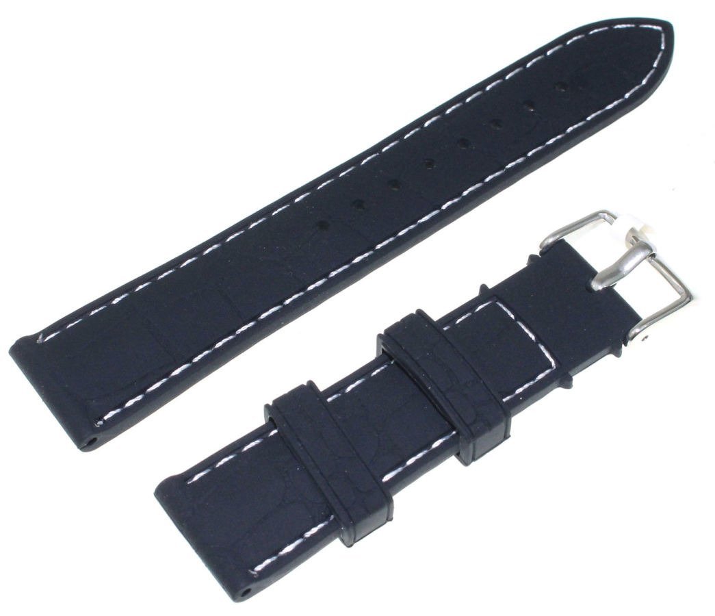 Silikonowy pasek do zegarka 20 mm JVD R23104-20
