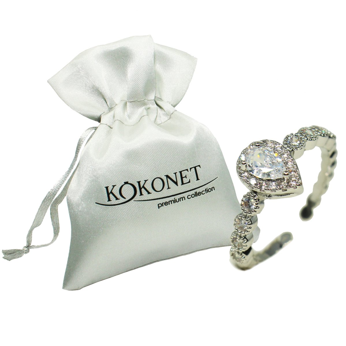 Pierścionek Srebrny Kunsztowne Wykonanie Uni Blask Zaręczynowy