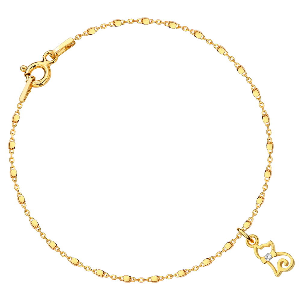 MYNESS Bransoletka z kotkiem z kryształem Swarovski