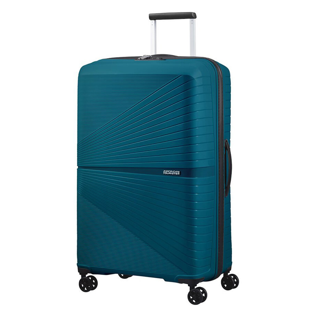 Duża Walizka Samsonite At Airconic 128188 Ciemnozielona