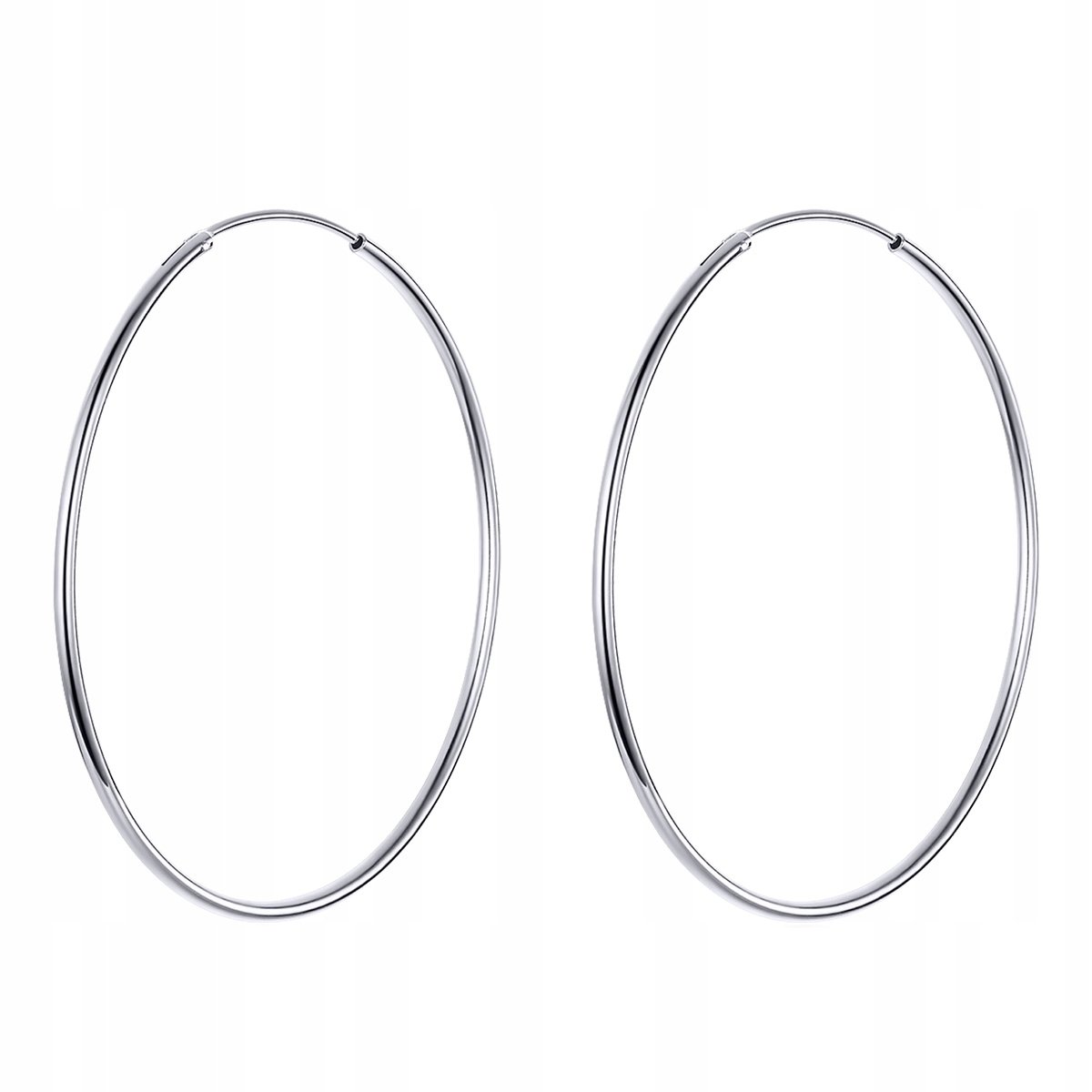 KOLCZYKI srebrne S925 KOŁA 5 CM ks038