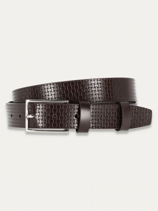 Brązowy pasek 90 cm do spodni D9