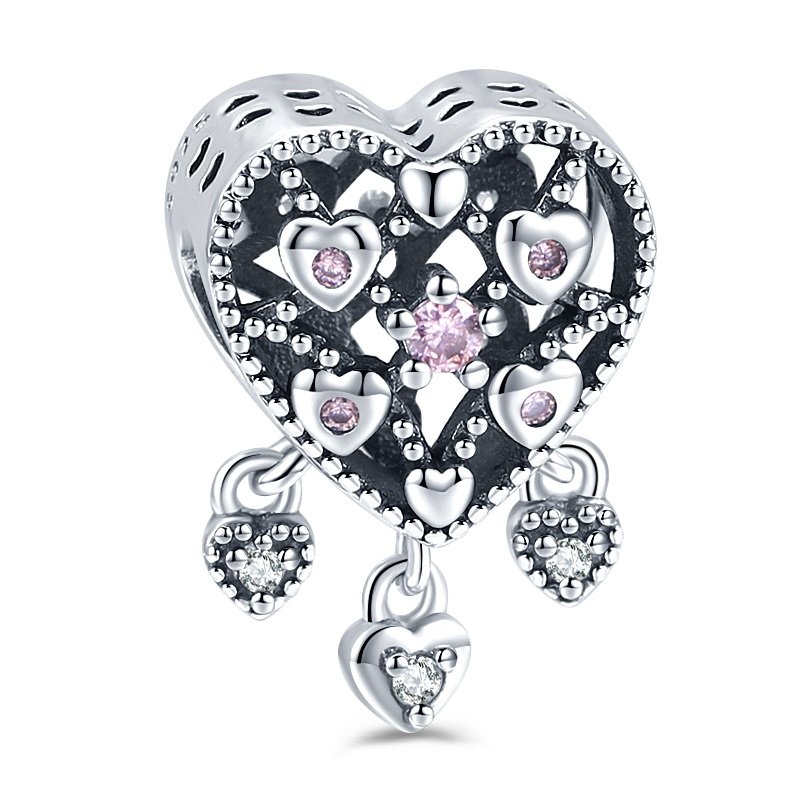 Zawieszka SREBRO 925 Charms koralik do PANDORA Serce