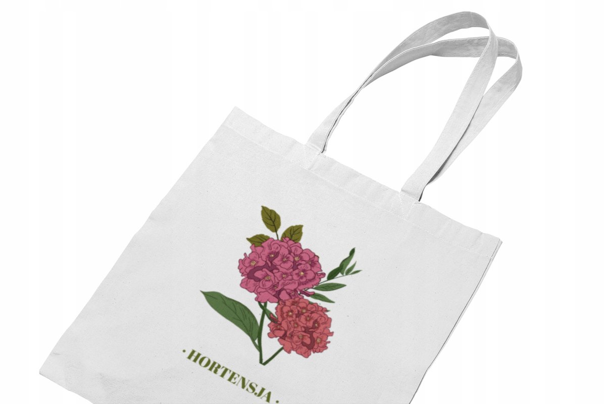 Torba Kwiaty Hortensja, Natura Przyroda Prezent