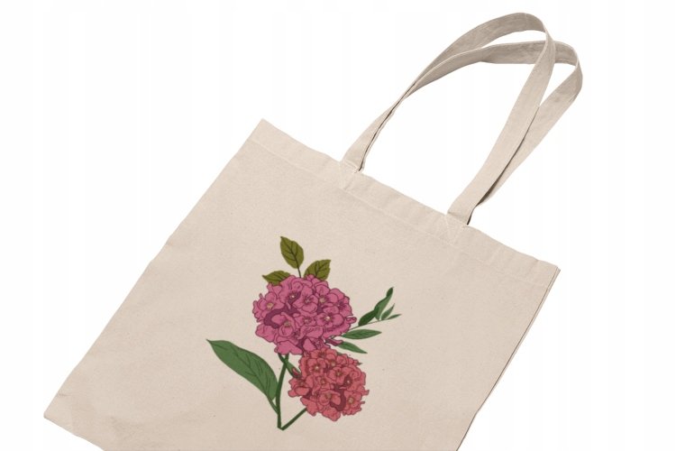 Torba Kwiaty Na Ramię Modny Wzór