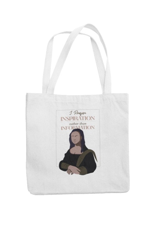 Torba Mona Lisa Sztuka Smieszny Nadruk
