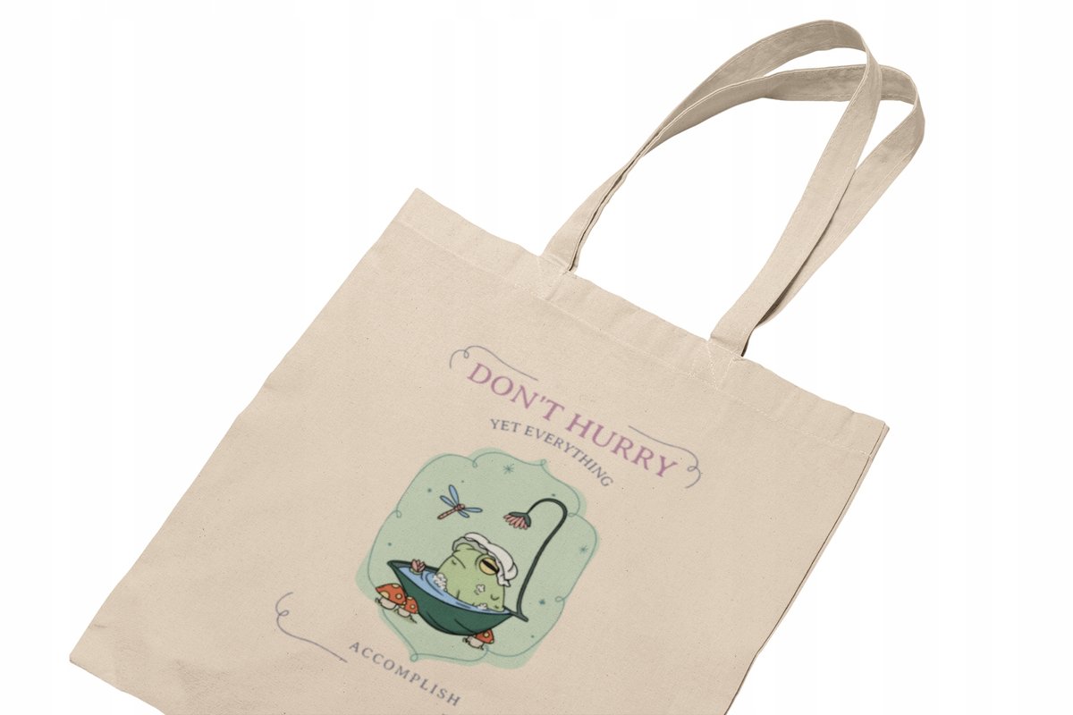 TORBA Shopper Żabka, Żaba Prezent Fana Modne Wzory