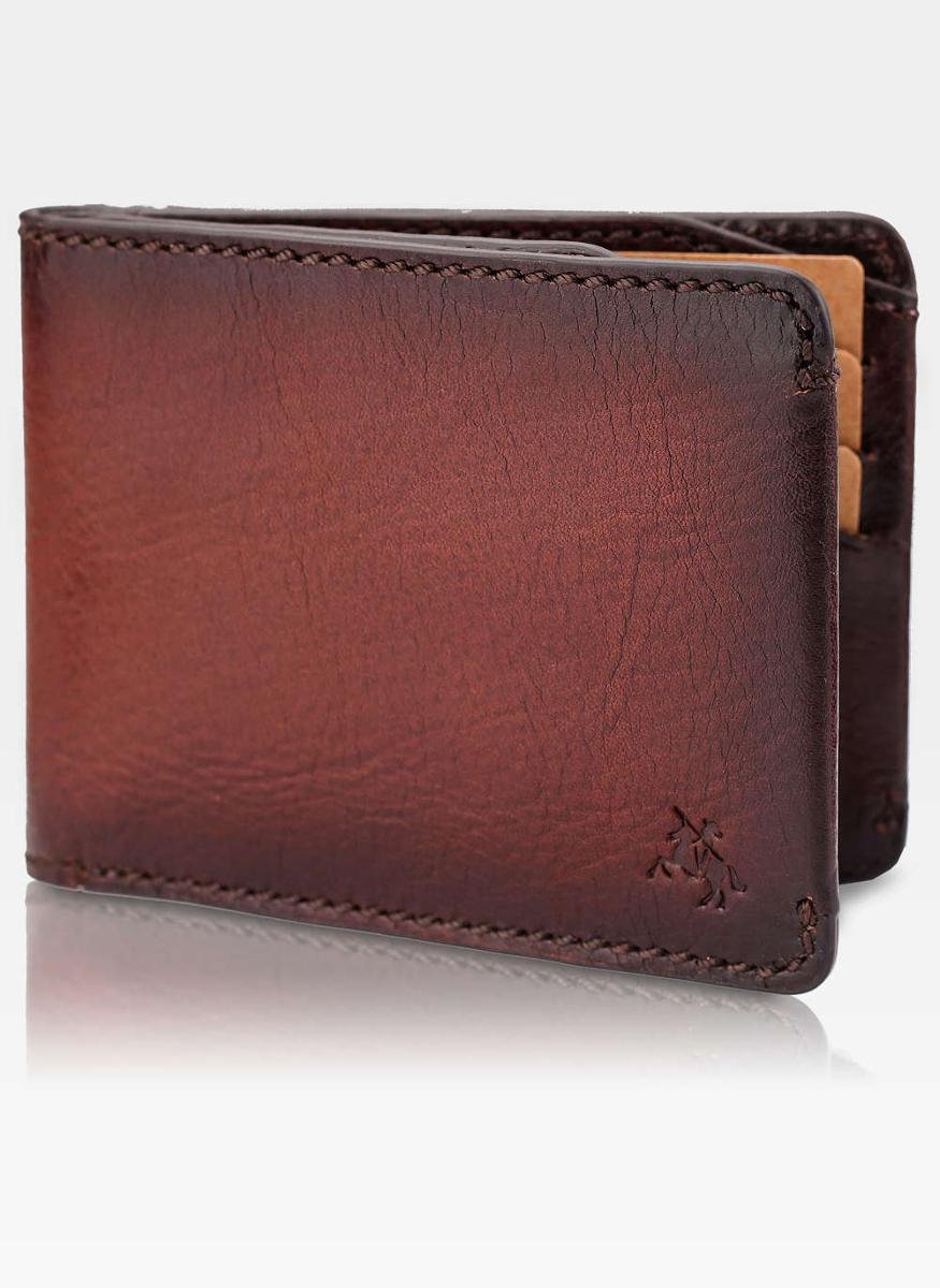 Etui Cardholder Męski Skórzany Visconti Mt-90 Wbudowana Technologia Rfid