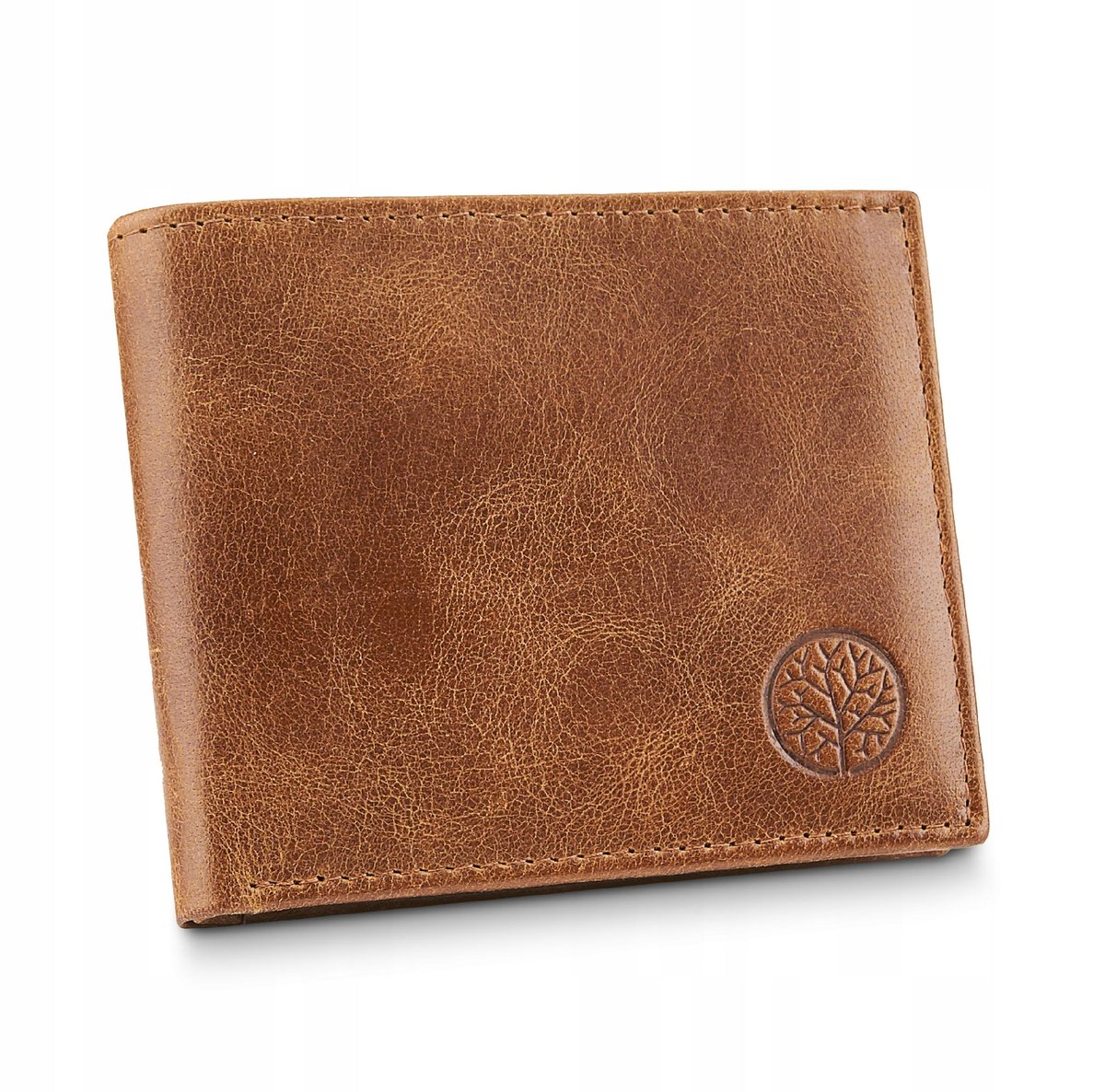 Betlewski, Portfel męski Skórzany Ochrona Kart Rfid