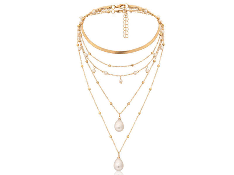 Ekskluzywny Naszyjnik Z Perłami