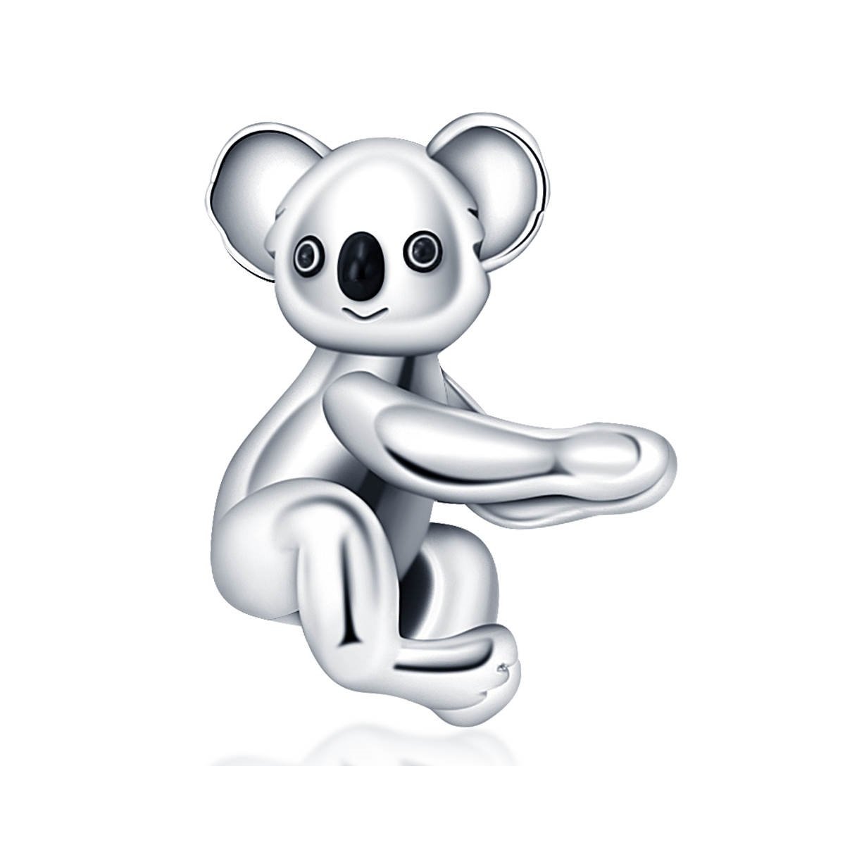 Zawieszka Srebro 925 Charms Koralik Do Pandora Miś Koala
