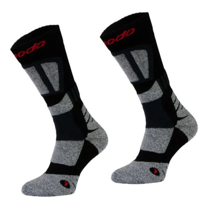 Skarpety Trekingowe Comodo Czarno-Szare 39-42