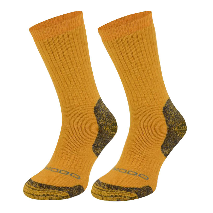 Skarpety Turystyczne Comodo Alpaca Lekkie Musztardowe 43-46