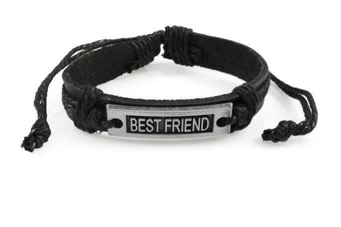 Bransoletka Best Friends Czarna Przyjaciel