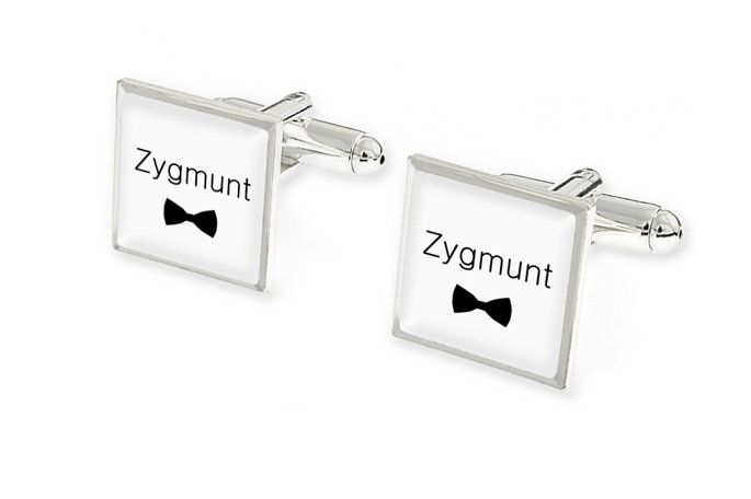 Spinki Dla Mężczyzn Z Imieniem Zygmunt