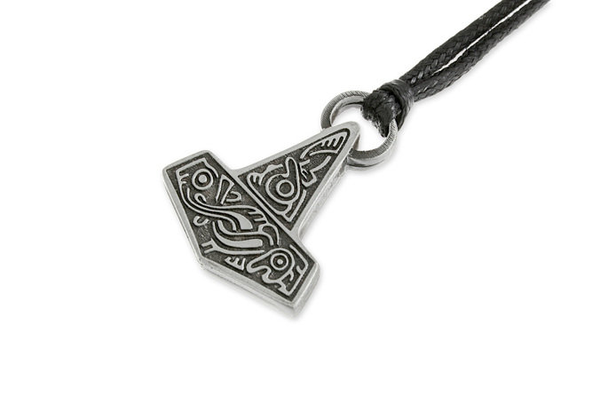 Wisiorek Z Młotem Thora Amulet Ochronny