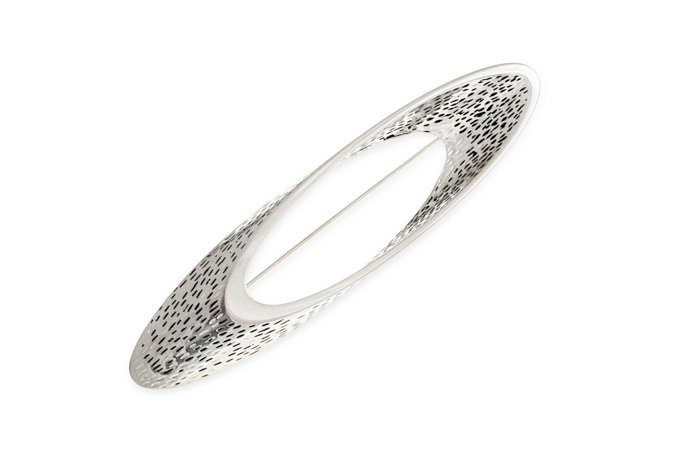 Nowoczesna I Elegancka Broszka Rurka Łezka