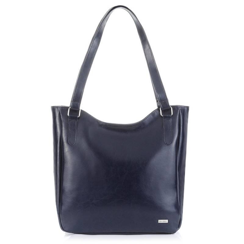 Torba damska na ramię paolo peruzzi z-09-navy