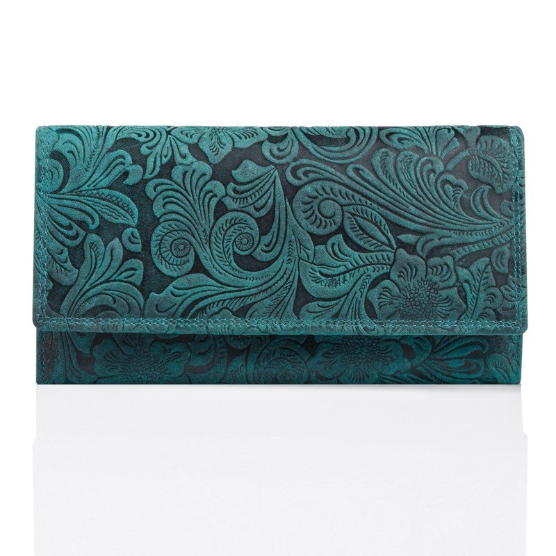 Skórzany Portfel Damski Vintage T-25-Gr Paolo Peruzzi