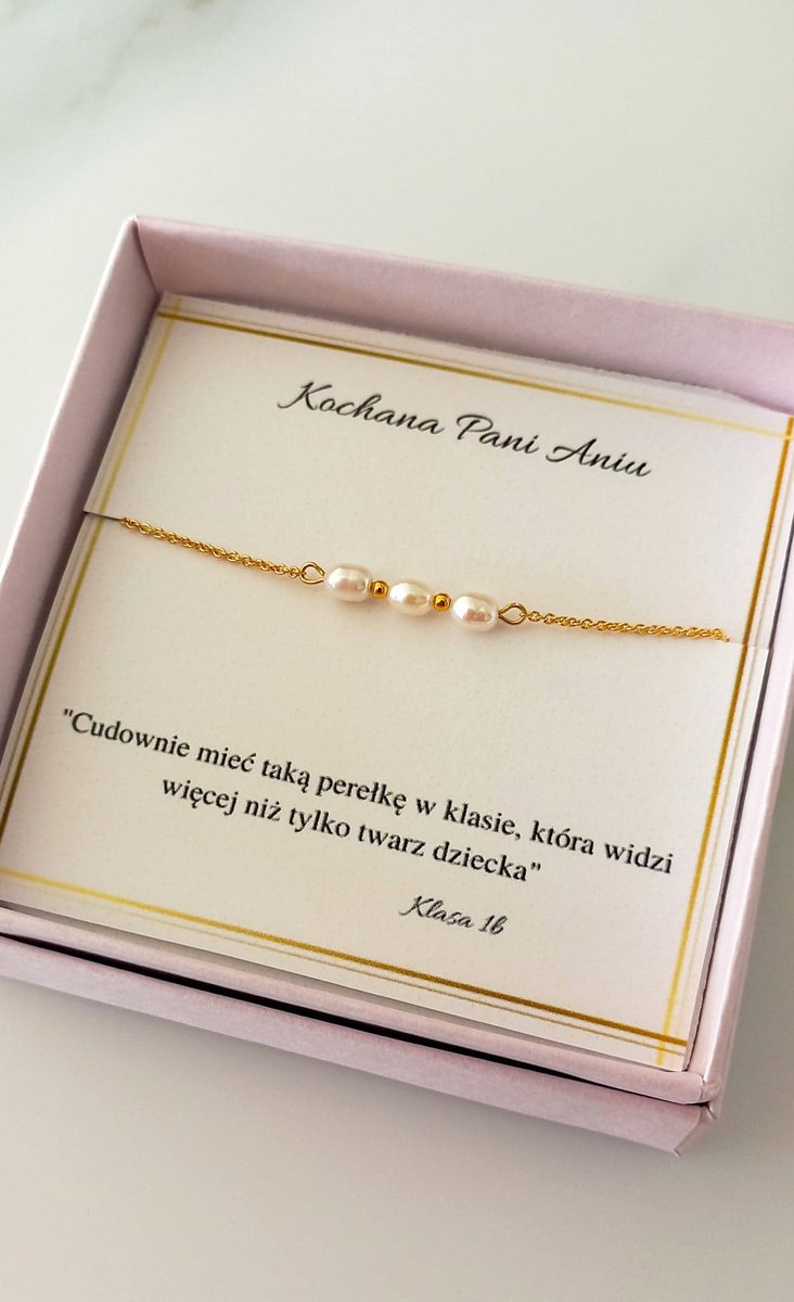 Bransoletka Na Dzień Nauczyciela