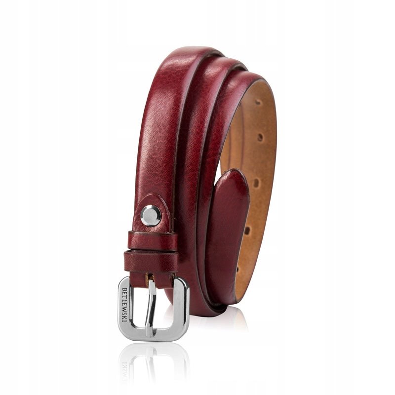 Betlewski, Pasek damski, Skórzany,  122 cm