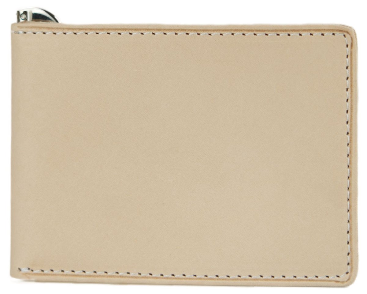 Portfel Męski Robert - Giovani (Z Klipsem) Beż