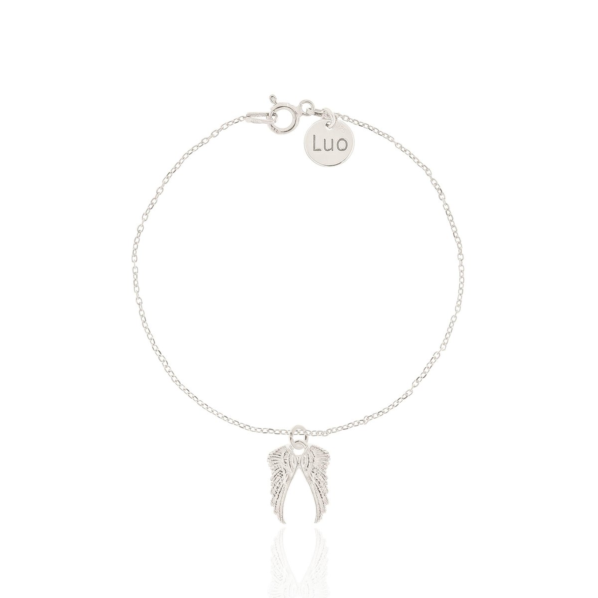 Bransoletka Srebrna Ze Skrzydłami