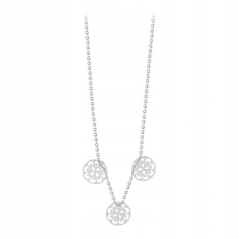 Srebrna Celebrytka Z Zawieszkami P 925