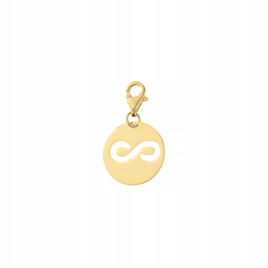 Zawieszka Złota Nieskończoność Pr 585-Charms