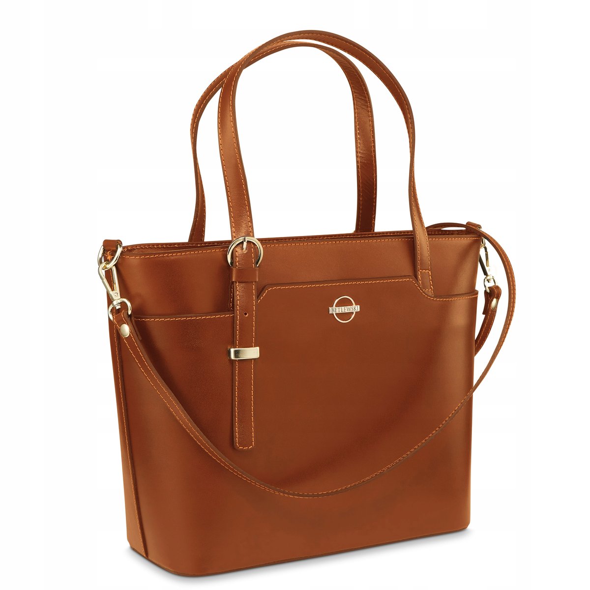 Betlewski Torebka Damska Duża Na Ramię Shopper Bag