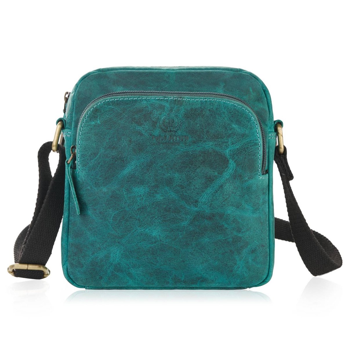 Zielona Listonoszka Vintage Damska Paolo Peruzzi T-63-Gr