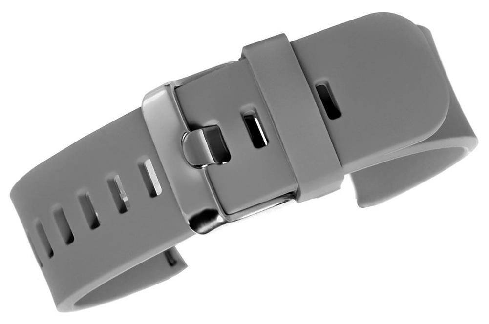 Pasek Silikonowy Szaro-Srebrny U15-22-6