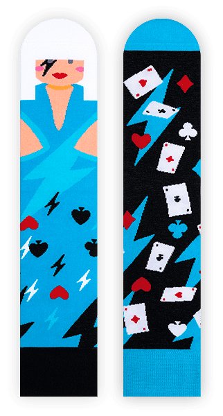 Zabawne Skarpetki - Gaga - 44-46