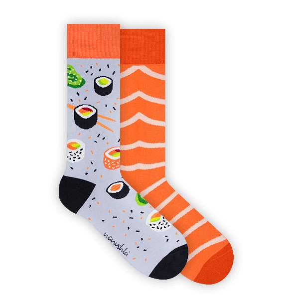 Zabawne Skarpetki - Sushi Socks - 36-39
