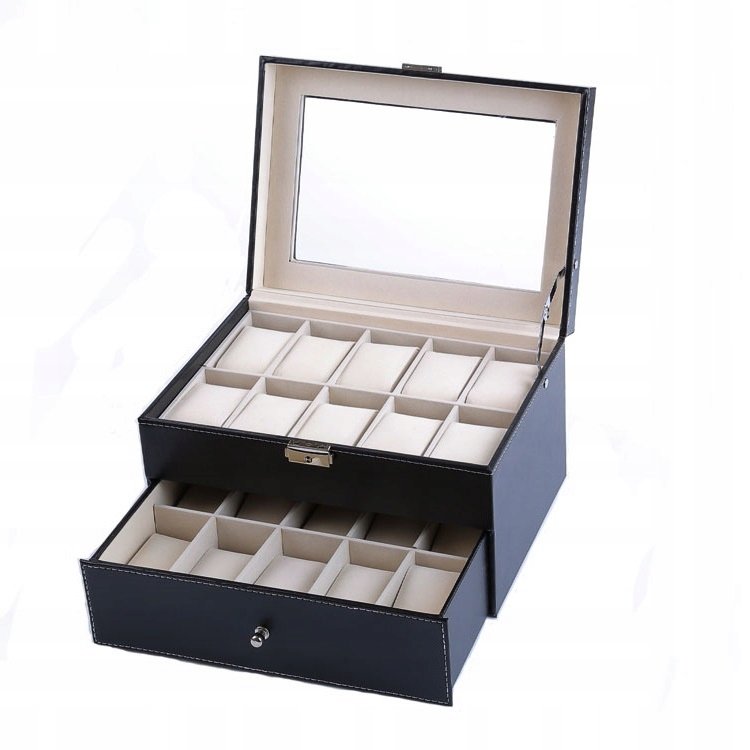 Pudełko Etui Organizer Szkatułka Na Zegarki 20Szt