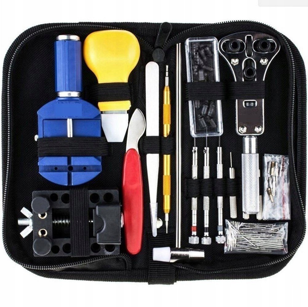 Zestaw Zegarmistrzowski Duży Do Naprawy Zegarków