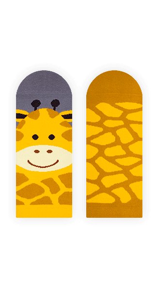 Zabawne Stopki Z Żyrafą - Gigi Giraffe - 40-43