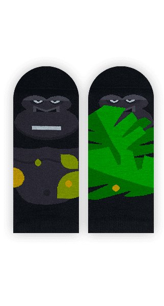 Zabawne Stopki Z Gorylem - Gorilla - 44-46