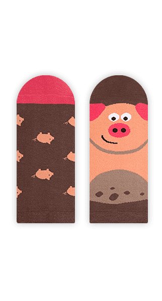 Zabawne Stopki W Świnki - Piggy - 36-39