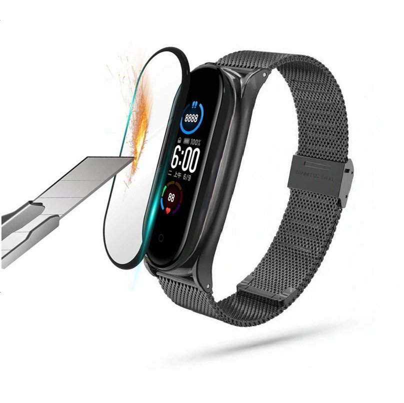 Opaska Bransoletka Do Xiaomi Mi Band 3/4 + Folia