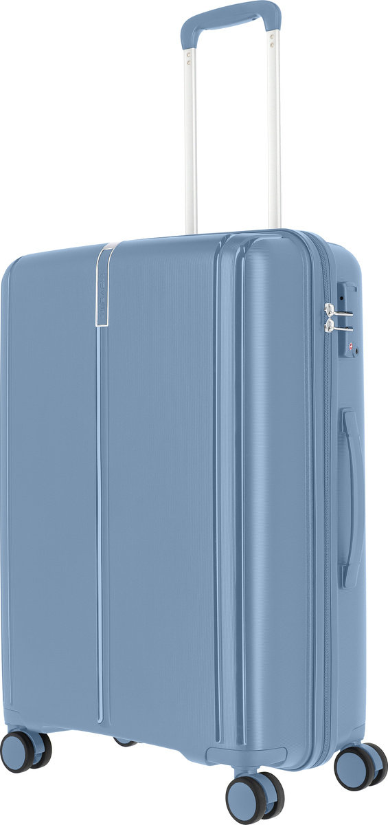 Walizka Średnia Travelite Vaka 65 cm Niebieska
