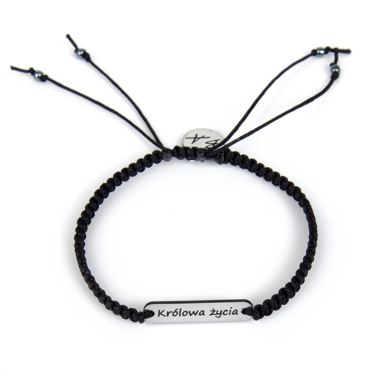 Bransoletka z grawerem 