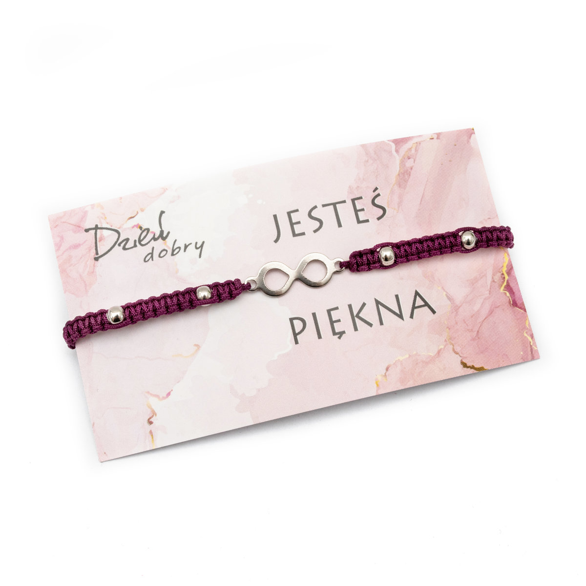 Bransoletka nieskończoność BA3875