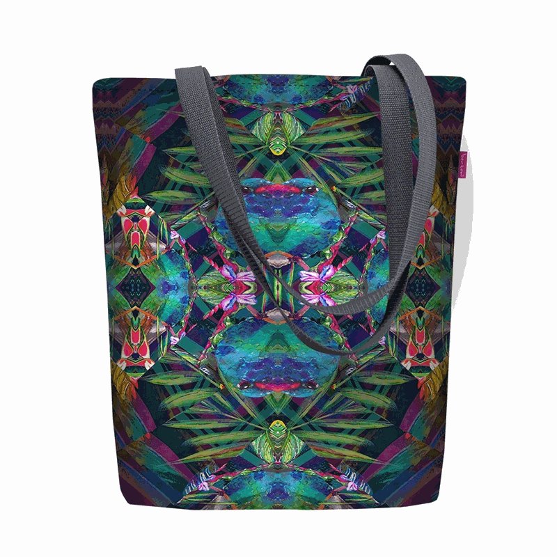 Torba Damska Płócienna ze wzorem Sunny Extasy