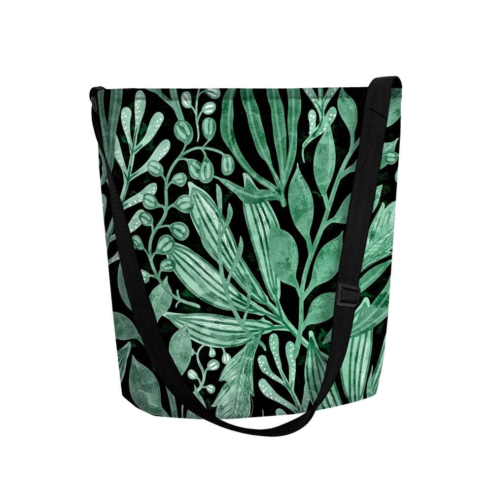Torba listonoszka antracyt Funky Green Night
