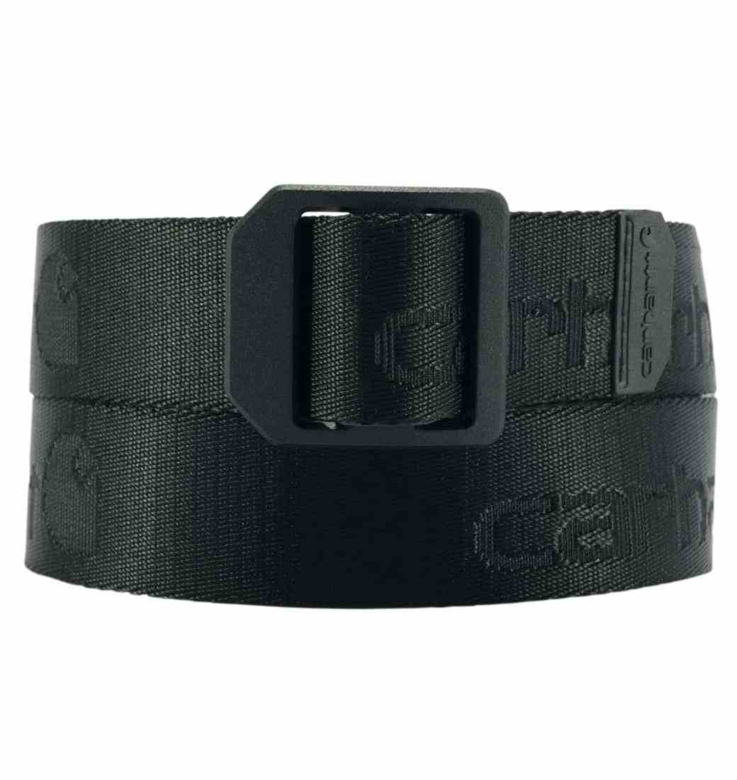 Pasek Carhartt Nylon Webbing Ladder Lock Black Xl